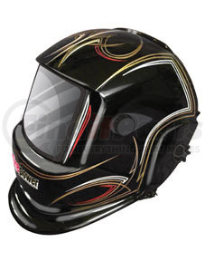1441-0085 by FIREPOWER - Auto-Darkening Welding Helmet, New Pinstripes Design