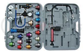 3301 by ATD TOOLS - 27 Pc. Master Cooling System Pressure Test and Refill Kit