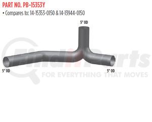 PB-15353Y by GRAND ROCK - 5 IN 3-BEND