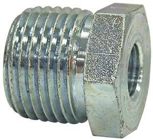 H3109X12X4 by BUYERS PRODUCTS - Reducer Bushing 3/4in. Male Pipe Thread To 1/4in. Female Pipe Thread