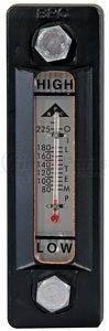 LDR02 by BUYERS PRODUCTS - Oil Level Gauge with Temperature Indicator, Glass
