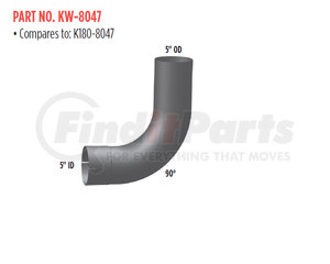 POWER PRODUCTS Freightliner Chrome Elbow FL-09657-013C
