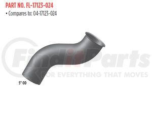 FL-17123-024 by GRAND ROCK - REPL 04-17123-024 12.7L TURBO PIPE