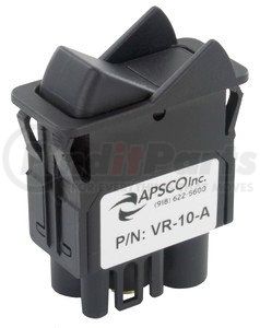 VR-10-A by APSCO - Air Control Valve - Air Rocker, Blank, On/Off, 1/4" Ports, Single Acting