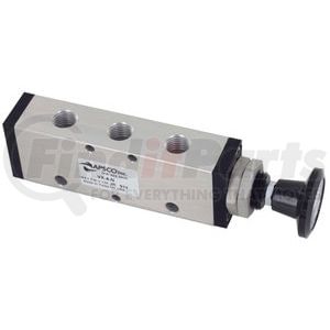 APSCO VX-4-N Multi-Purpose Hydraulic Control Valve Air Control Valve - 4-Way Push-Pull, 3-Position, with Neutral Center