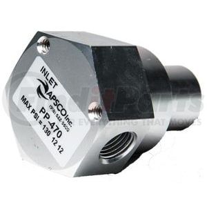 APSCO PP-470 Air Brake Pressure Protection Valve Air Brake Pressure Protection Valve - Safety Valve, 1/4 in. Port Diameter