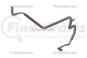 3691032 by CUMMINS - Lubricating Oil Drain Tube - 15 liter ISX/QSX Engines (Engine Oil Tube)