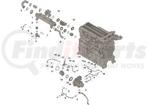 4376143 by CUMMINS - Engineering Cooler Kit