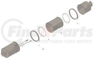 5579363 by CUMMINS - KIT,PARTICULATE FILTER