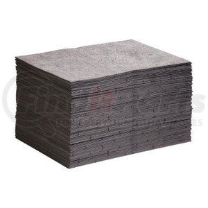 MAT204 by NEW PIG CORPORATION - Absorbent Mat Pad - Lightweight, Gray, Up to 22 gal. per bag