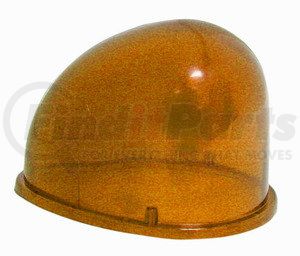 774-15A by PETERSON LIGHTING - 774-15 Teardrop Revolving Light Replacement Lenses - Amber Replacement Lens