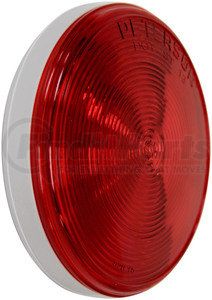 816R by PETERSON LIGHTING - 814/816 Single Diode LED 4" Round Stop, Turn and Tail Light - LED single-diode, AMP connector, grommet