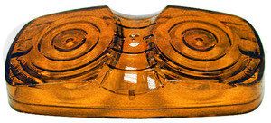 V138-15A by PETERSON LIGHTING - 138-15 Double Bulls-Eye Clearance Marker Replacement Lens - Amber Replacement Lens