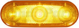 M321A by PETERSON LIGHTING - 320A/321A LumenX® LED Turn/Marker/Agricultural Flashing Warning Light - Amber, PL3 receptacle