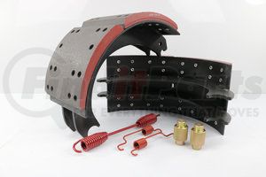 HD Value HDV4709E223S Drum Brake Shoe New Lined Brake Shoe Kit - Standard Mix - 23K Rated; 4709E2