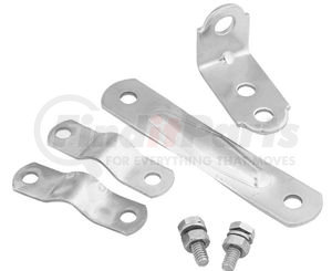 Cham-Cal 70201 Door Mirror Bracket Open Road Universal Tube Mounting Kit for 3/4" or 5/8" tube, All Stainless Steel