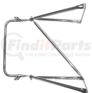 60696L by CHAM-CAL - Open Road Mack Trucks, R-Series Bracket Kit, Stainless Steel, LH