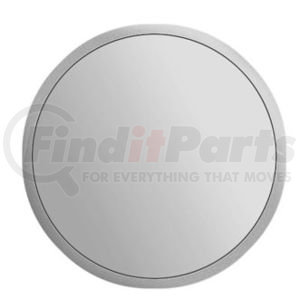 Cham-Cal 10300 Door Blind Spot Mirror Open Road 3 3/4" Round Stick-On Convex Mirror (in display packaging w/ header card)