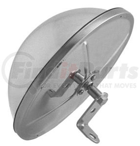 10891 by CHAM-CAL - Open Road 8 1/2" Wide Angle Convex Mirror, Stainless Steel