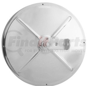 10801 by CHAM-CAL - Open Road 8 1/2" Convex Mirror, Stainless Steel