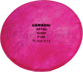 XP100 by GERSON - P100 Particulate Filter Pancake Disc, 2-Pack