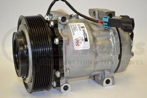 4082 by SANDEN - A/C Compressor - SD7H15, Super HD, 12V, 140mm 8-Groove Clutch, R134a (Freightliner, SKI4543S)