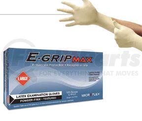 L923 by MICROFLEX - E-Grip® Max Powder-Free Latex Examination Gloves, Natural, Large