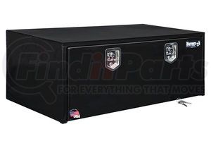 1708310 by BUYERS PRODUCTS - Truck Tool Box - Black, Steel, Underbody, 18 x 24 x 48 in.