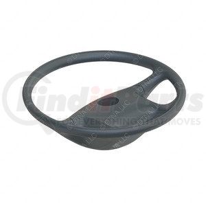 A14-15697-000 by FREIGHTLINER - Steering Wheel - Black, 450 mm Diameter, 4 Spoke