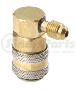 FJC, Inc. 6010 A/C Service Coupler R-134a R-12 Conversion Quick Service Coupler, Low Side Blue, 1/4-Inch Connection