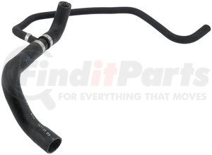 62156 by CONTINENTAL AG - Designed to transfer glycol-based coolant throughout the vehicle's cooling system.  The EPDM tube and cover and the synthetic reinforcement meets or exceeds SAE 20R4EC Class D1 specifications. Exact OEM configuration ensures a perfect fit. 