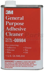 8984 by 3M - General Purpose Adhesive Cleaner 08984, Quart