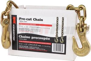 10034-20BX by KINEDYNE - 5/16X 20'GR70 CHAIN W/HKS,BOX