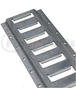 43001 by KINEDYNE - Series E Track - Steel, Galvanized, 12 Ga., Bolt-On Mounting, 120" L x 4-7/8" W