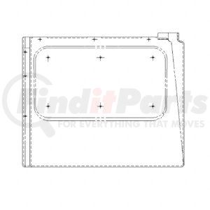 18-23408-003 by FREIGHTLINER - Dash Cover - Lower, For Freightliner Fld120 And Classic Models