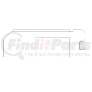 18-27088-001 by FREIGHTLINER - CAB FLOOR INSULATION