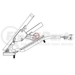 A01-26660-000 by FREIGHTLINER - Accelerator Pedal Assembly - 83 mm Pedal Length