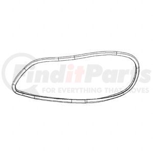 A06-41469-000 by FREIGHTLINER - Headlight Seal