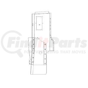 A18-28322-006 by FREIGHTLINER - Cowl Panel