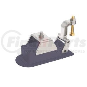 A18-71046-001 by FREIGHTLINER - Compartment Baggage Door Latch - Powdercoated Black