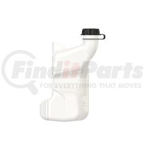 A22-72446-004 by FREIGHTLINER - Windshield Washer Reservoir - 3MM Thick, Natural, Without Sensor