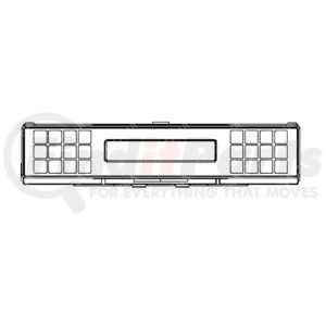A22-61097-400 by FREIGHTLINER - Dash Indicator Light - Light Bar, PH2, ICU4M, Std, Thermist Pyro
