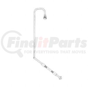 DDE 23515352 by FREIGHTLINER - Oil Cooler Tube