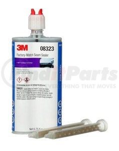 08323 by 3M - Factory-Match Seam Sealer - 200 mL Cartridge, 6 per Case