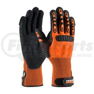 120-5150/M by MAXIMUM SAFETY - TuffMax5 Work Gloves - Medium, Hi-Vis Orange - (Pair)