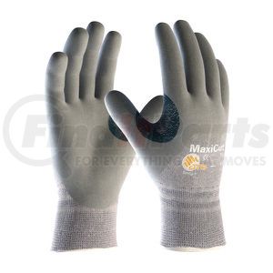19-D475/M by ATG - MaxiCut® Dry Work Gloves - Medium, Gray - (Pair)