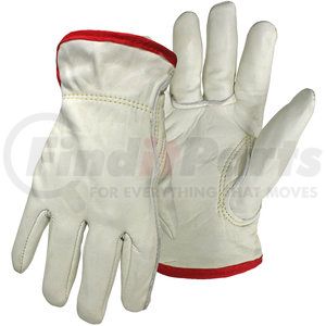 1JL6133S by BOSS - Work Gloves - Small, Natural - (Pair)