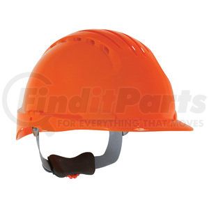 280-EV6151V-OR by JSP - Evolution® Deluxe 6151 Hard Hat - Oversize-small, Neon Orange - (Pair)