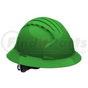 280-EV6161-30 by JSP - Evolution® Deluxe 6161 Hard Hat - Oversize-small, Green - (Pair)