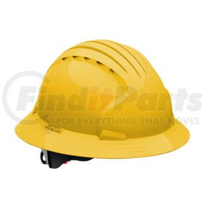 280-EV6161-20 by JSP - Evolution® Deluxe 6161 Hard Hat - Oversize-small, Yellow - (Pair)